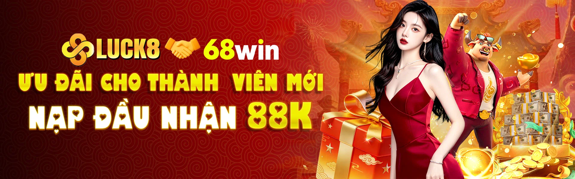 Banner chuyên mục và dịch vụ 68Win
